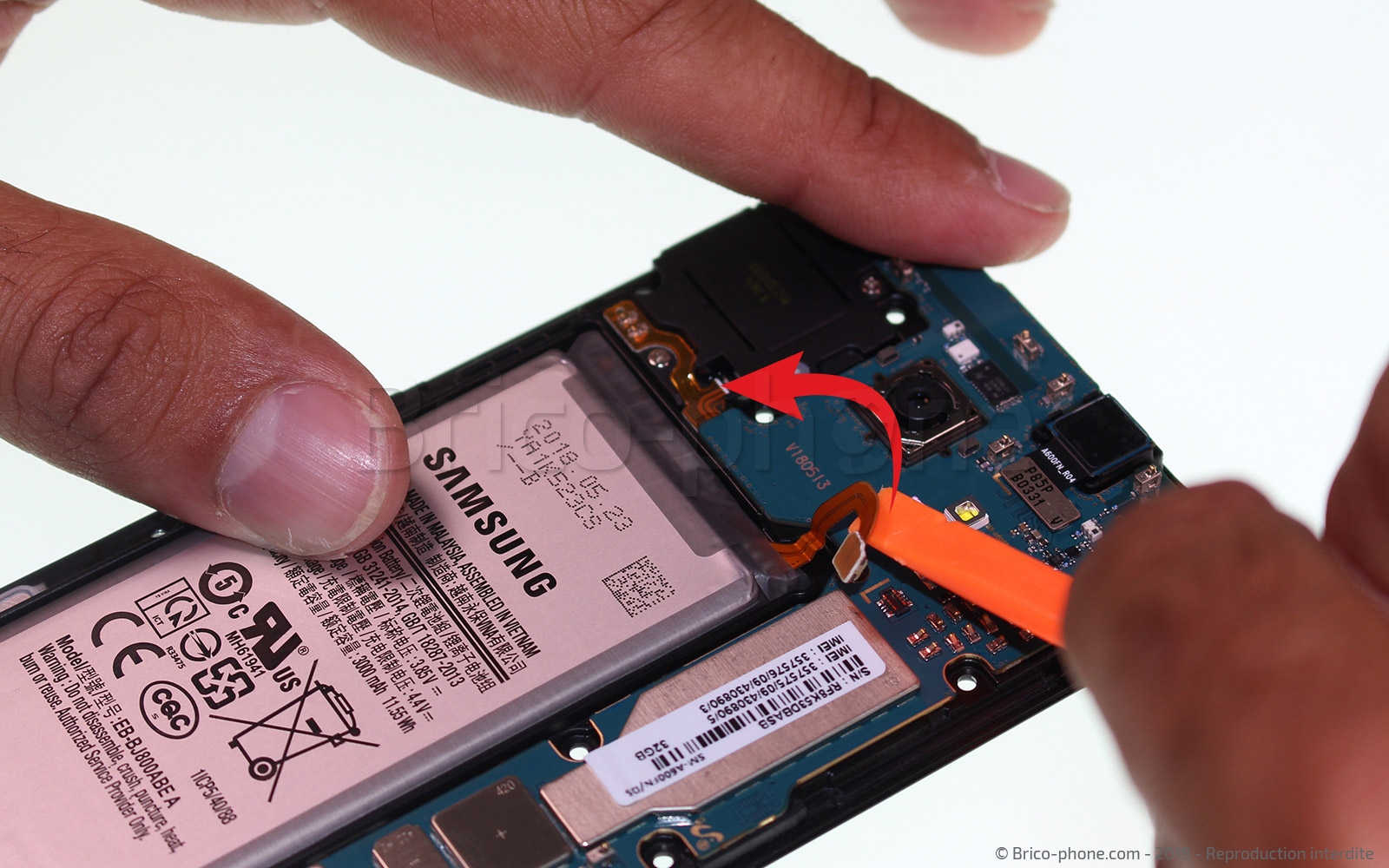 Démontage complet sur Galaxy A6 2018 photo 2