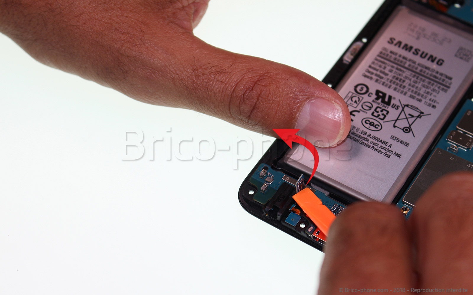 Démontage complet sur Galaxy A6 2018 photo 2