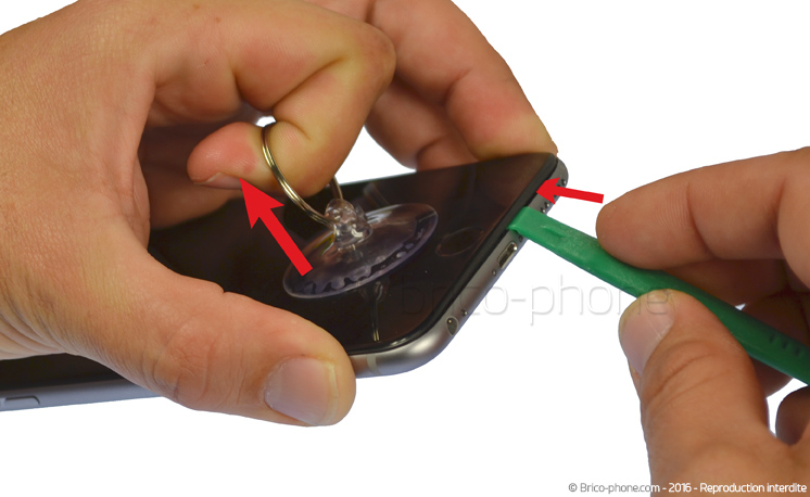 Changement de nappe bouton Home sur iPhone 6S Plus photo 1