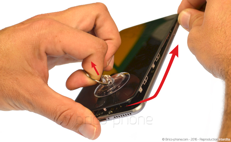 Changement de nappe bouton Home sur iPhone 6S Plus photo 1