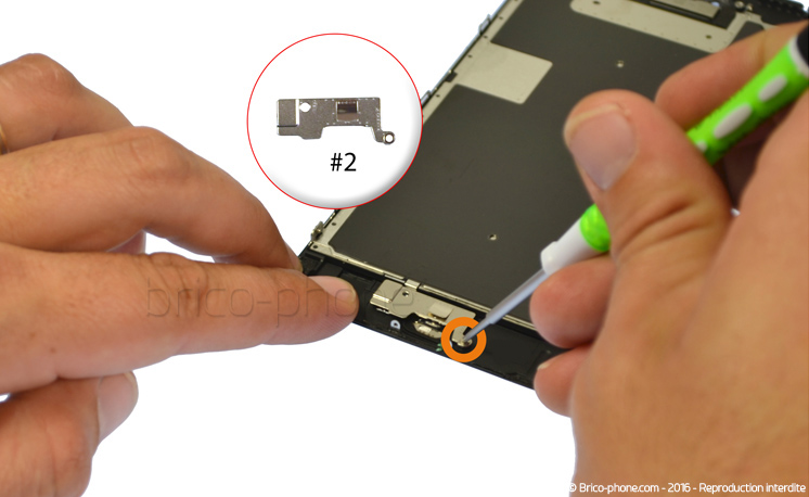 Changement de nappe bouton Home sur iPhone 6S Plus photo 1