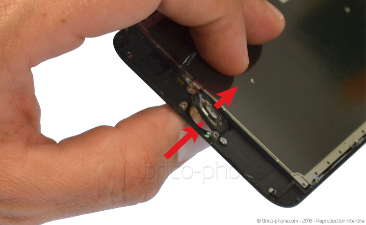 Changement de nappe bouton Home sur iPhone 6S Plus photo 1