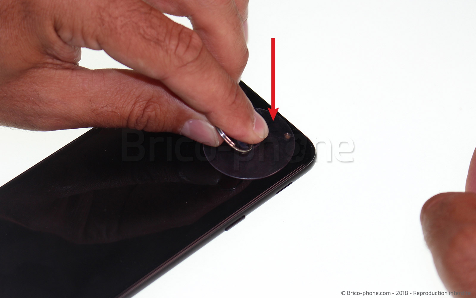 Changement de caméra avant sur Galaxy A6 2018 photo 1