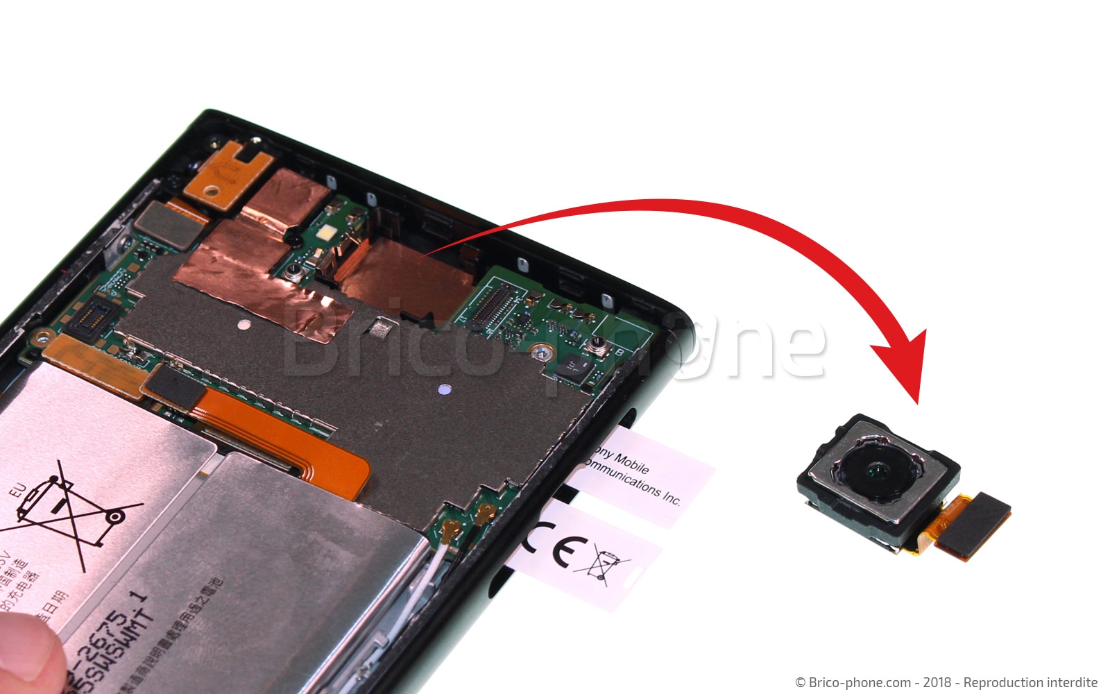 Changement d'écran (vitre+LCD) sur Xperia XA2 - XA2 Dual photo 3