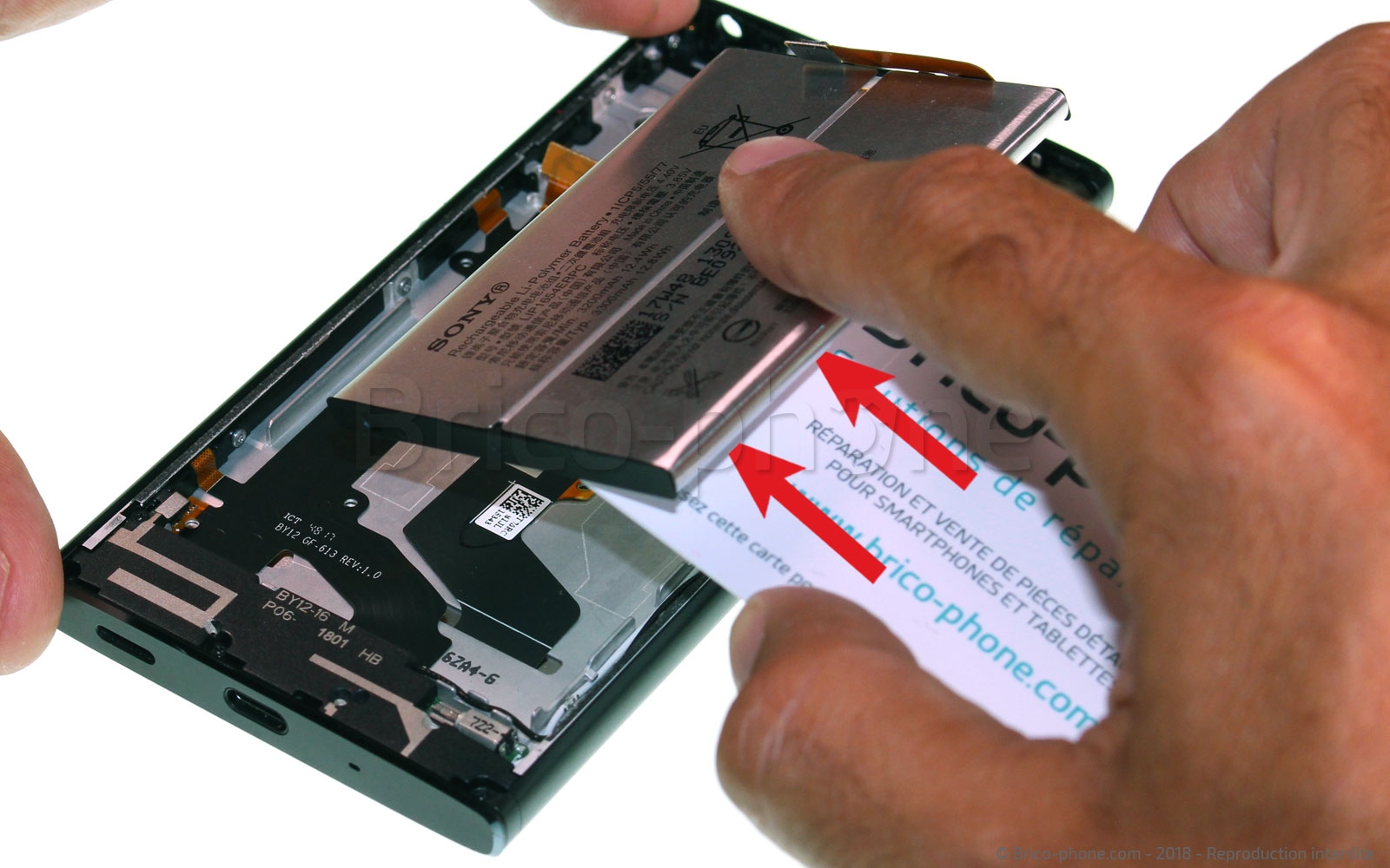 Changement d'écran (vitre+LCD) sur Xperia XA2 - XA2 Dual photo 3
