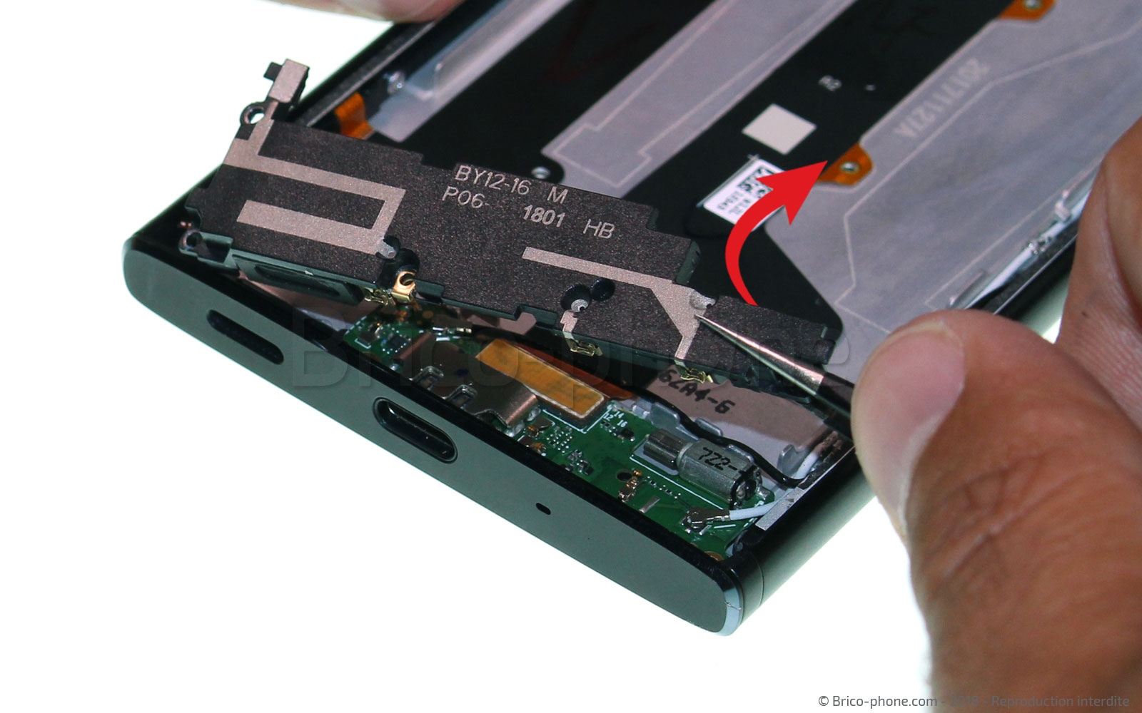 Changement d'écran (vitre+LCD) sur Xperia XA2 - XA2 Dual photo 3