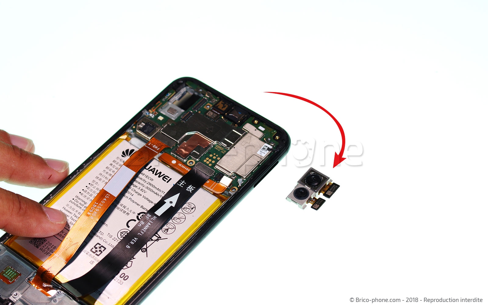 Changement de double caméra arrière sur P20 lite photo 4