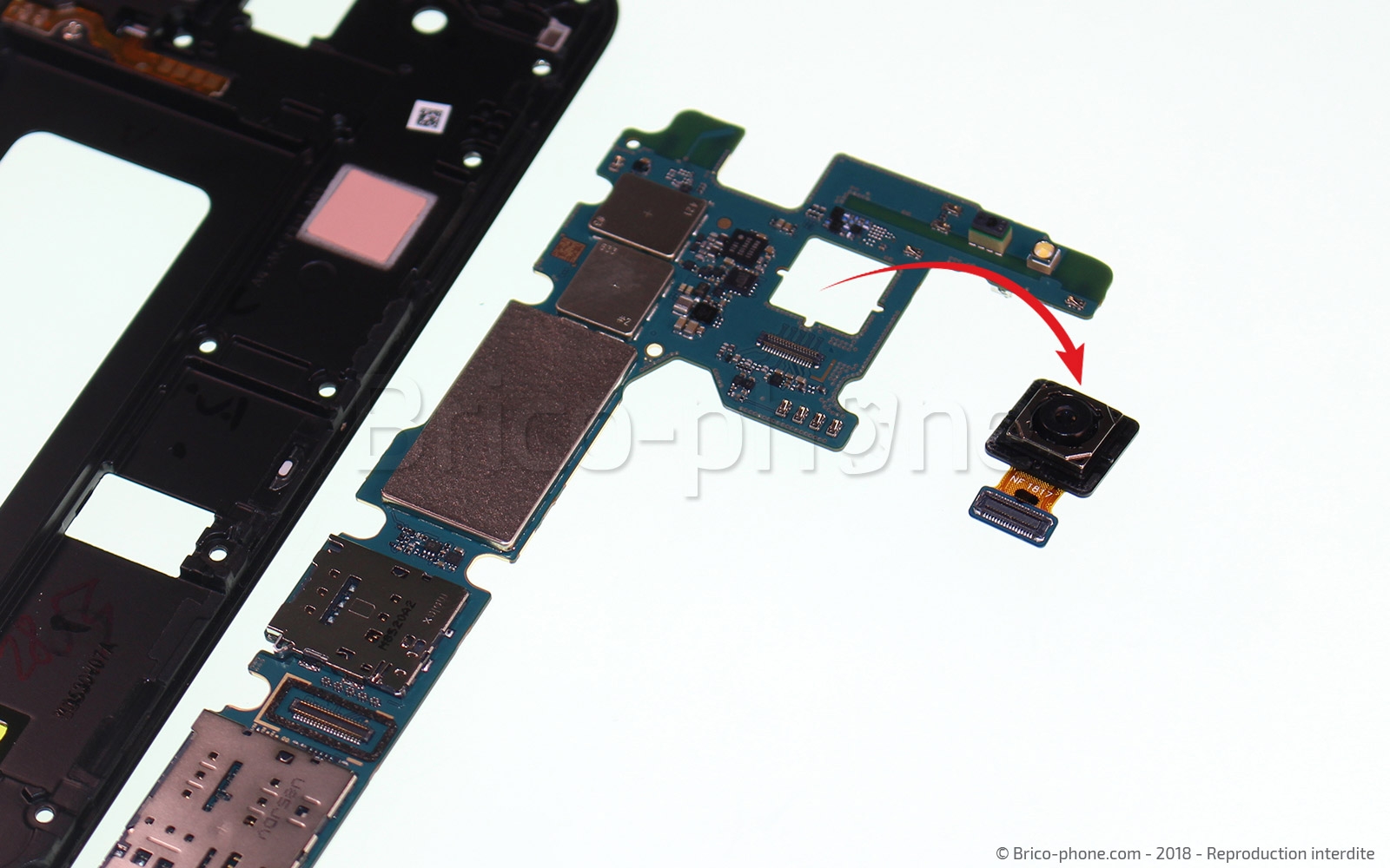 Changement de caméra arrière  sur Galaxy A6 2018 photo 4