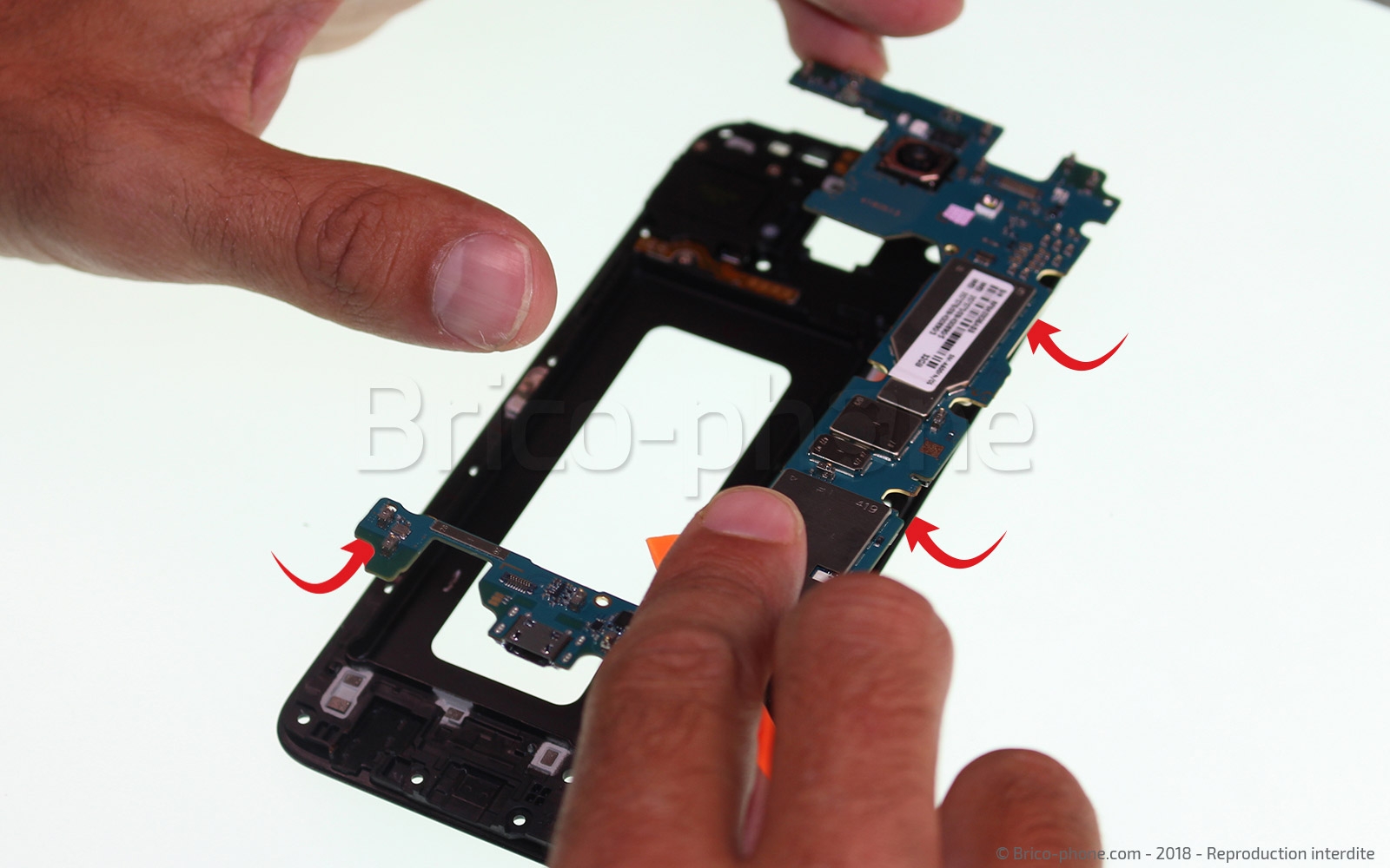 Changement de caméra arrière  sur Galaxy A6 2018 photo 3