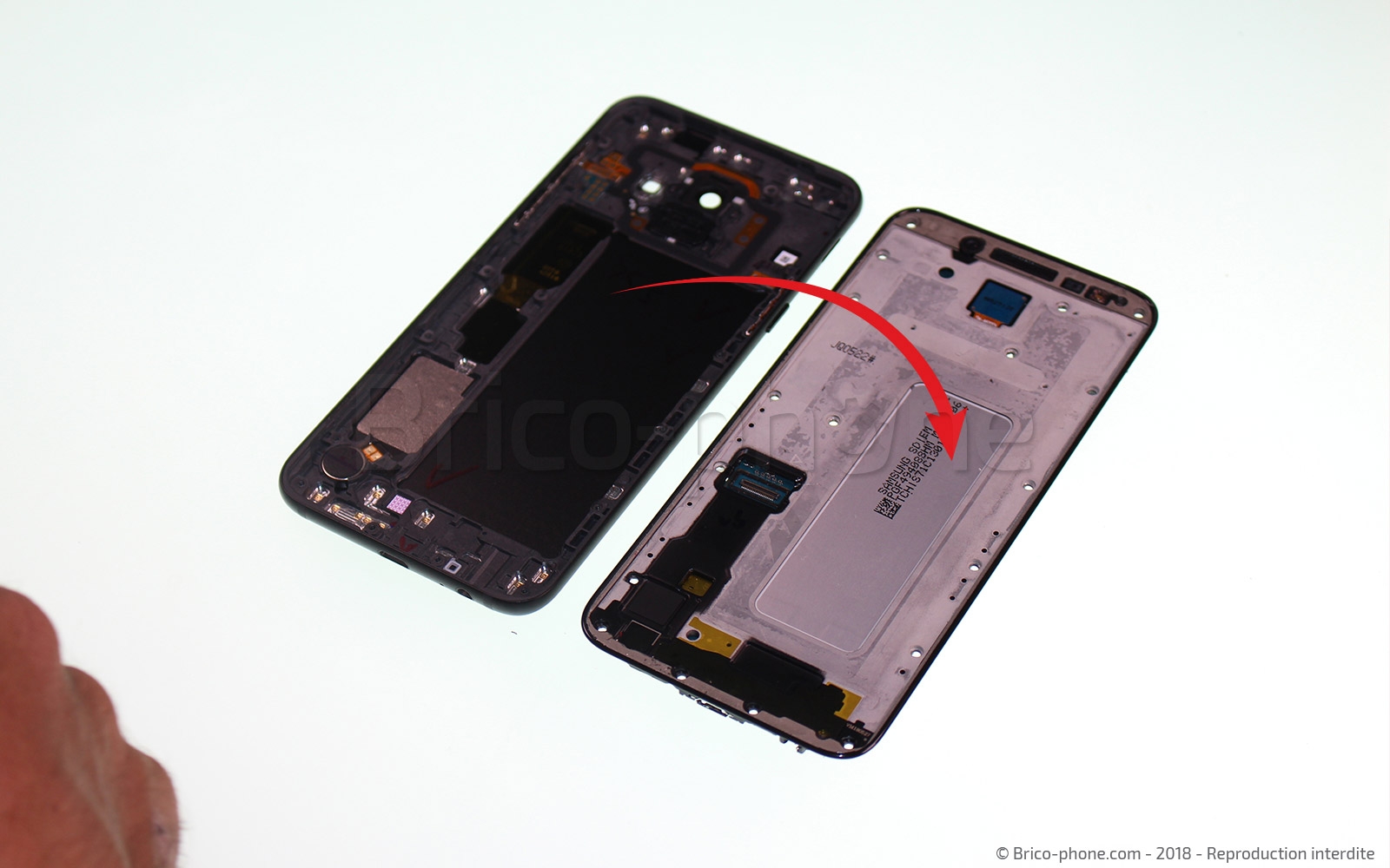 Changement de caméra arrière  sur Galaxy A6 2018 photo 4