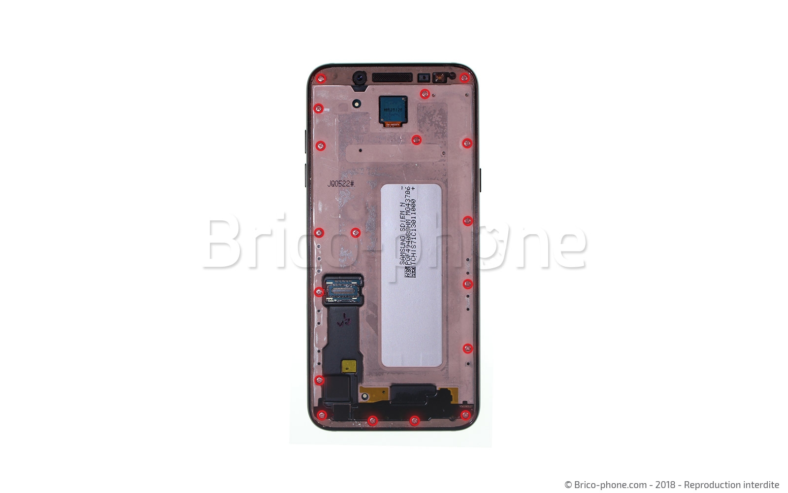 Changement de haut parleur externe sur Galaxy A6 2018 photo 1