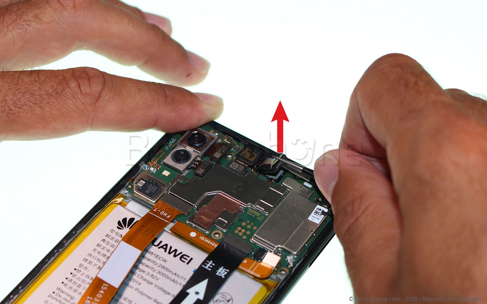 Changement du haut-parleur interne  sur P20 lite photo 1