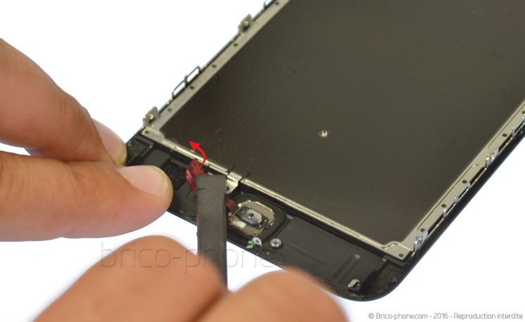 Changement de nappe caméra avant Facetime sur iPhone 6S Plus photo 1