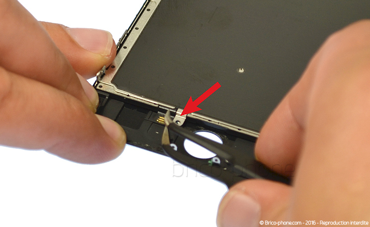 Changement de nappe caméra avant Facetime sur iPhone 6S Plus photo 1