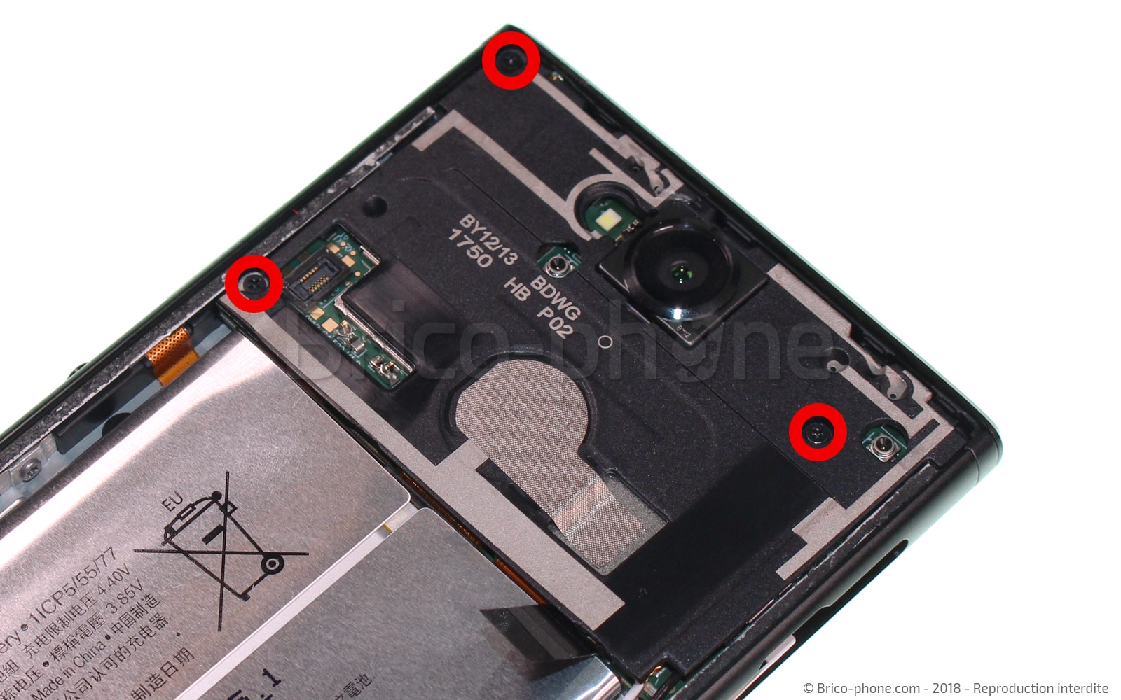 Changement de batterie sur Xperia XA2 - XA2 Dual photo 1