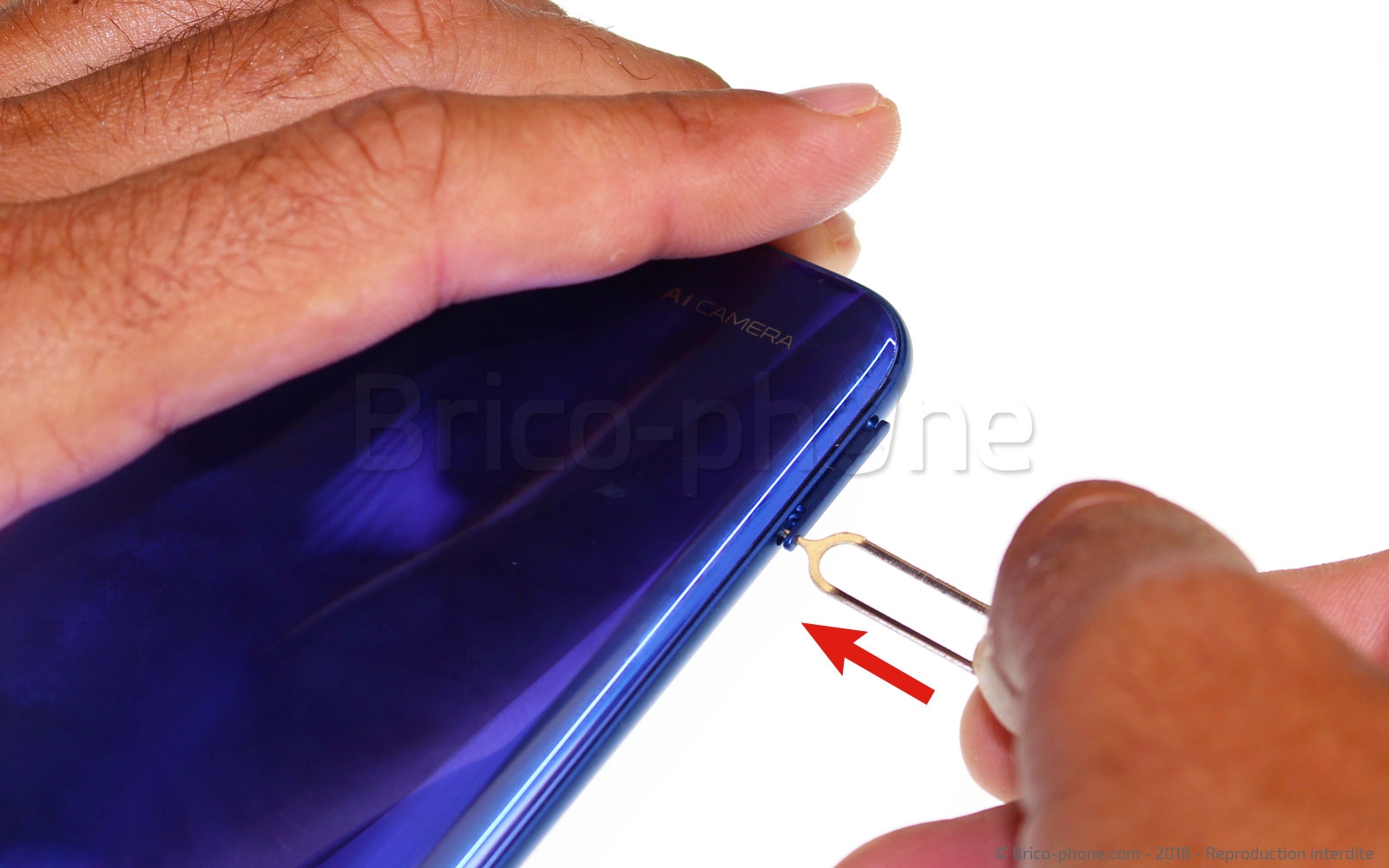 Changement d'écran (vitre+LCD) sur Honor 10 photo 1