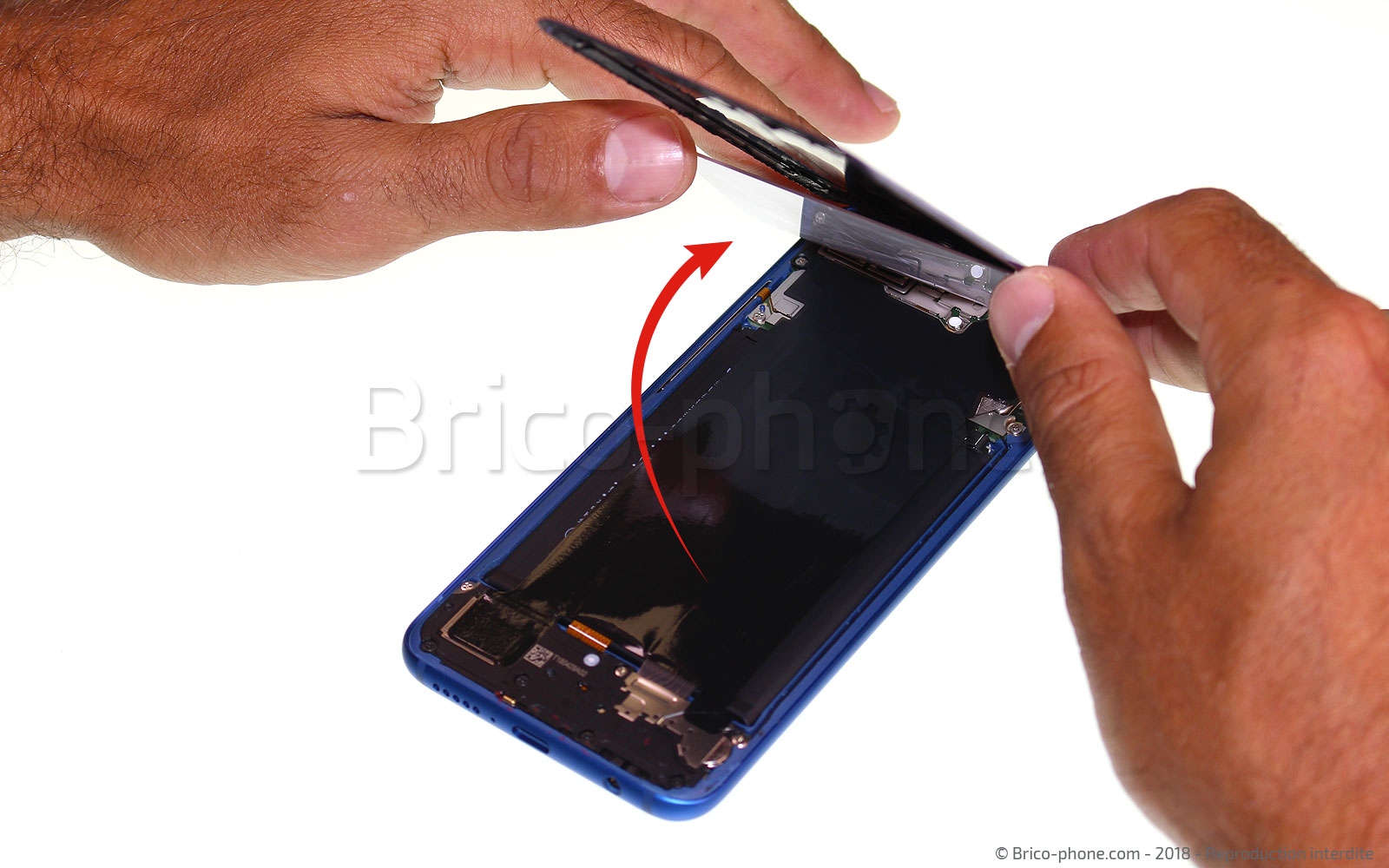 Changement d'écran (vitre+LCD) sur Honor 10 photo 3