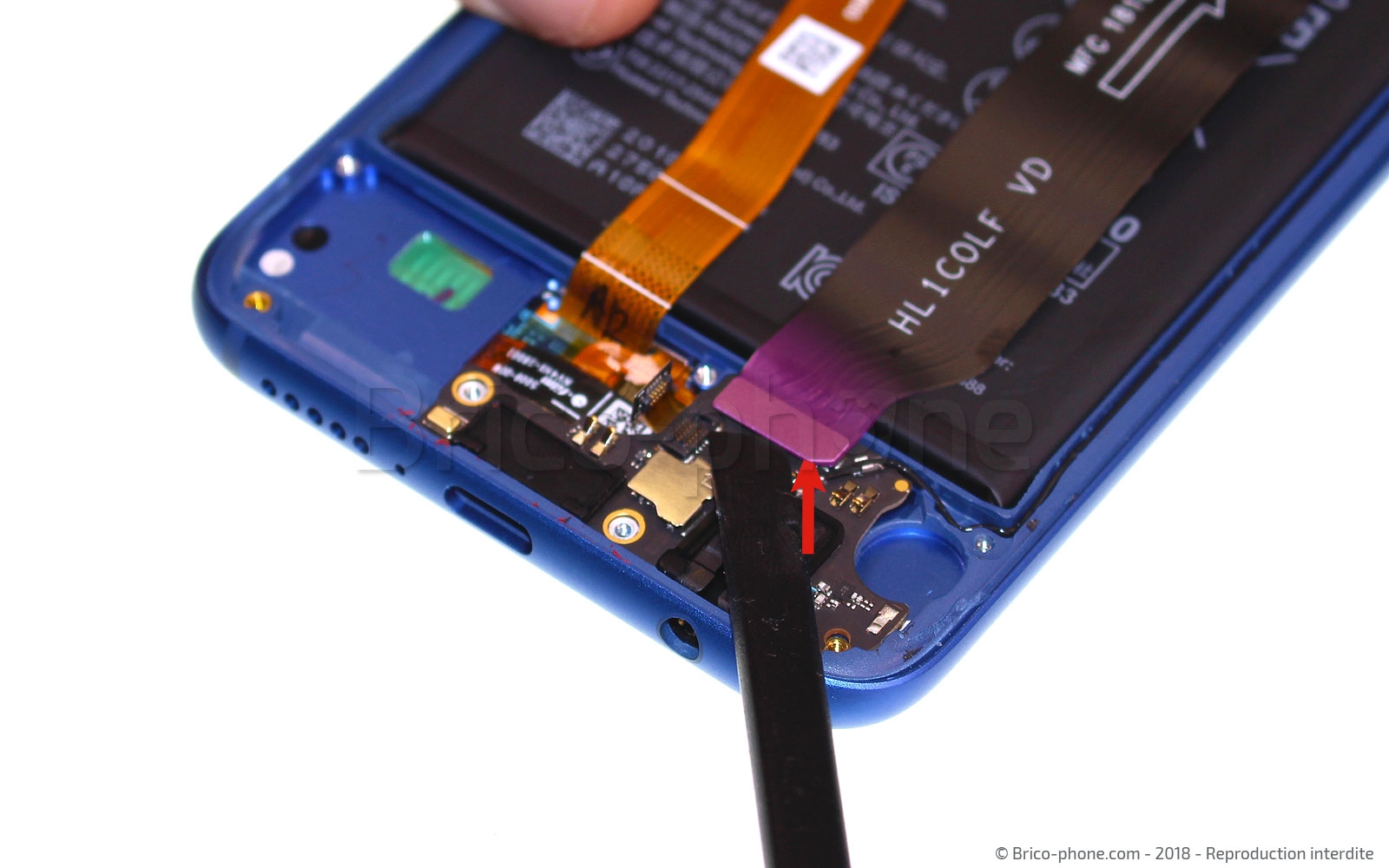 Changement d'écran (vitre+LCD) sur Honor 10 photo 2