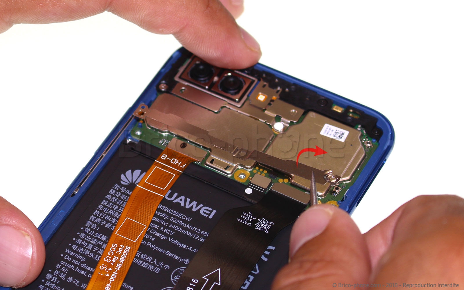 Changement d'écran (vitre+LCD) sur Honor 10 photo 3