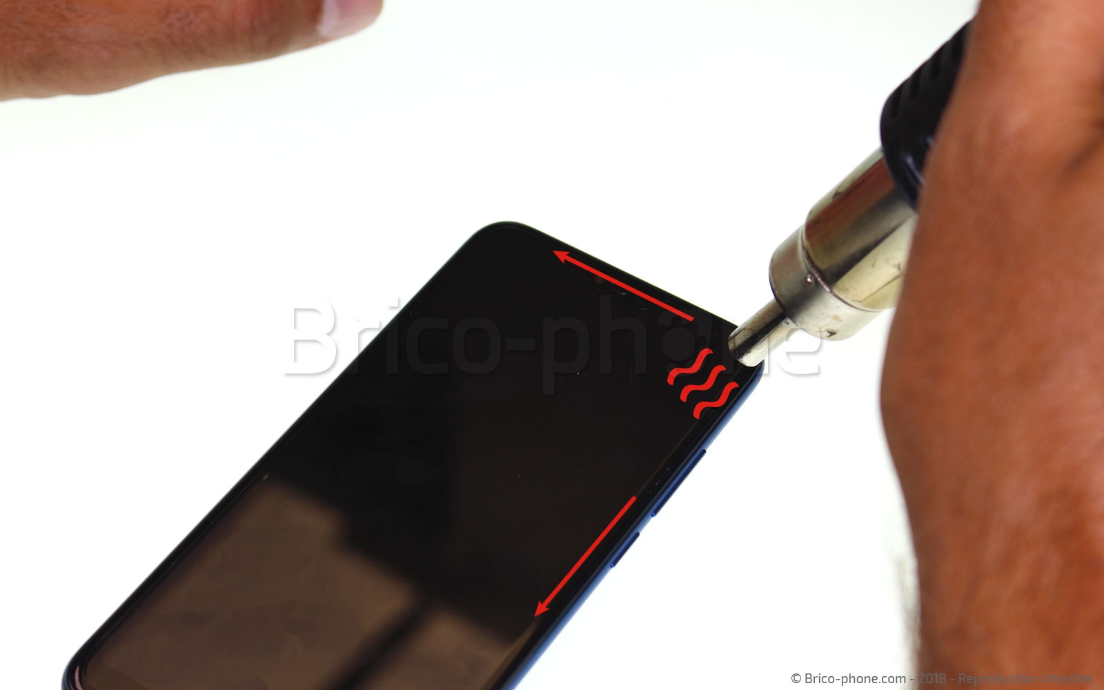 Changement d'écran (vitre+LCD) sur Honor 10 photo 1