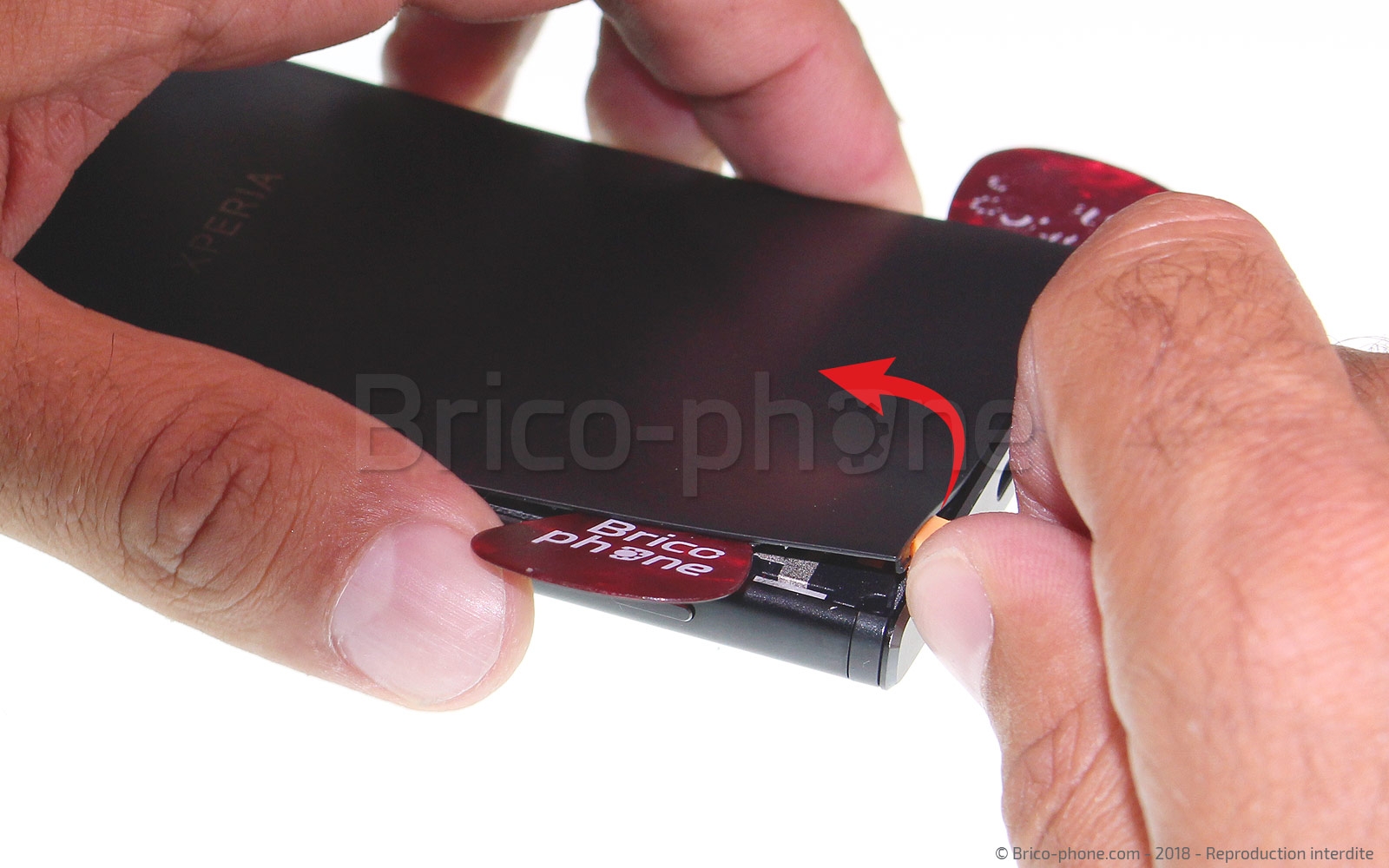 Changement de coque arrière sur Xperia XA2 - XA2 Dual photo 3