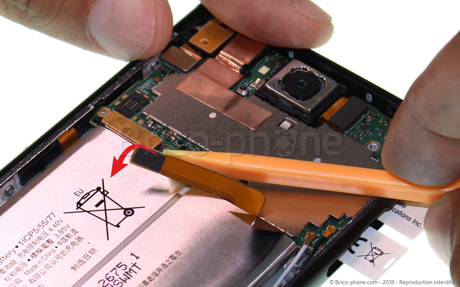 Changement du connecteur de charge sur Xperia XA2 - XA2 Dual photo 2