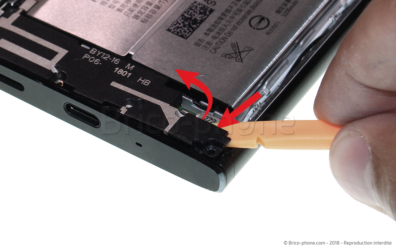 Changement du connecteur de charge sur Xperia XA2 - XA2 Dual photo 2