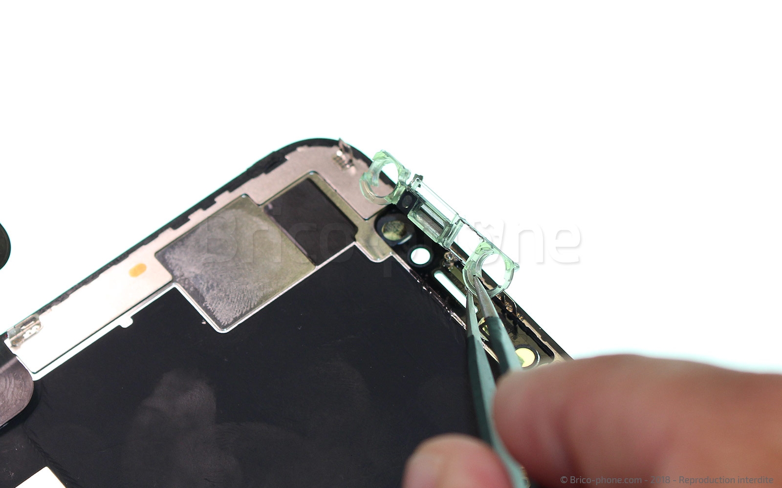 Changement d'écran (vitre+OLED) sans éléments prémontés sur iPhone XS photo 2