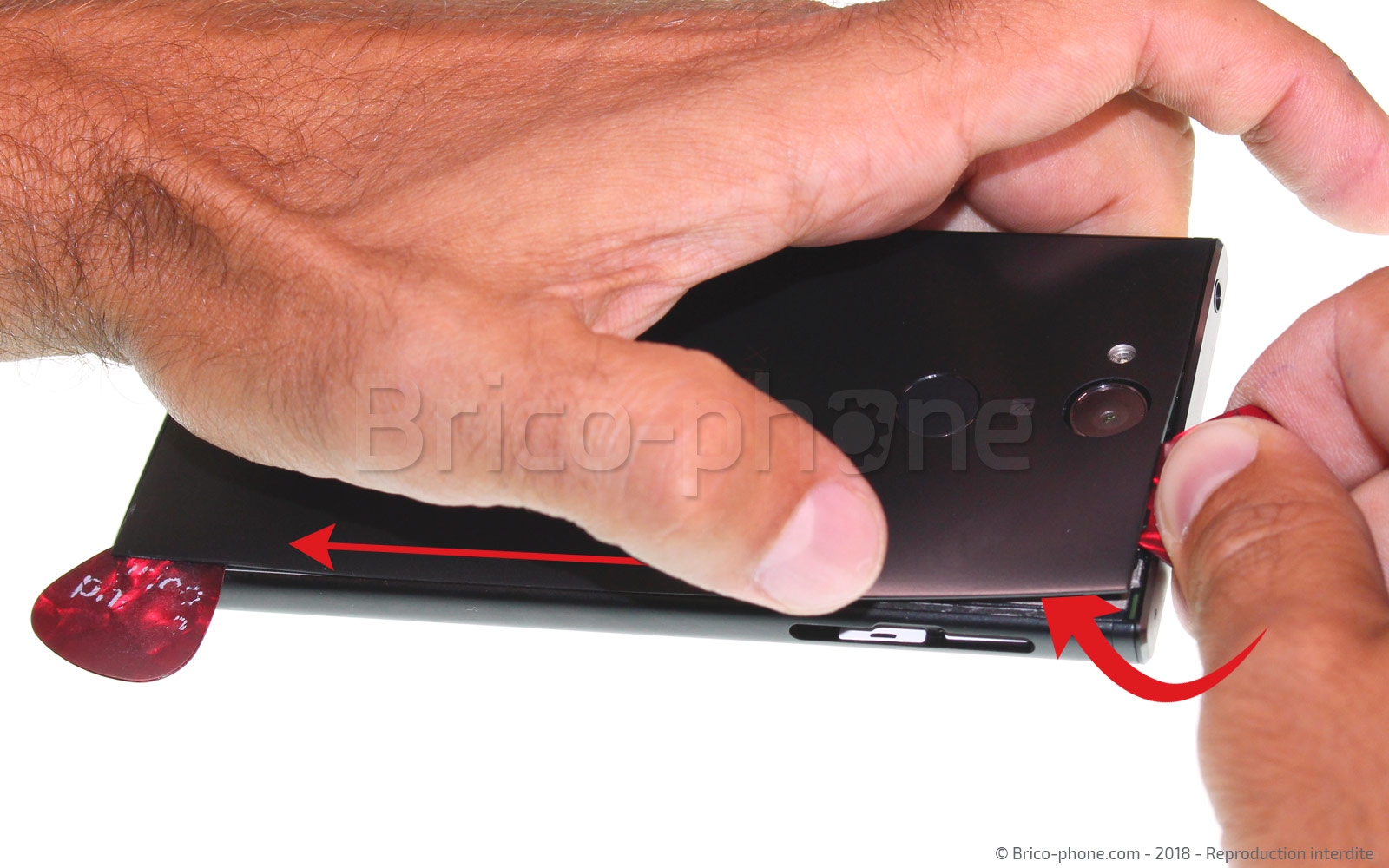 Changement de lentille de caméra arrière sur Xperia XA2 - XA2 Dual photo 3