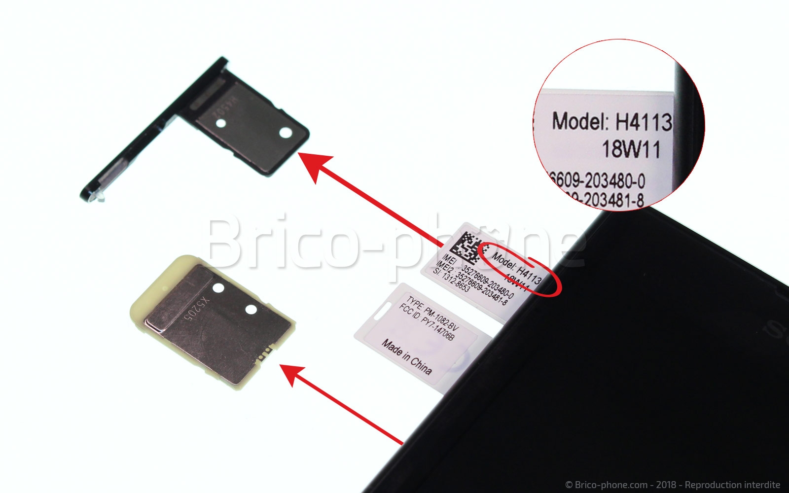 Changement du haut-parleur externe sur Xperia XA2 - XA2 Dual photo 1