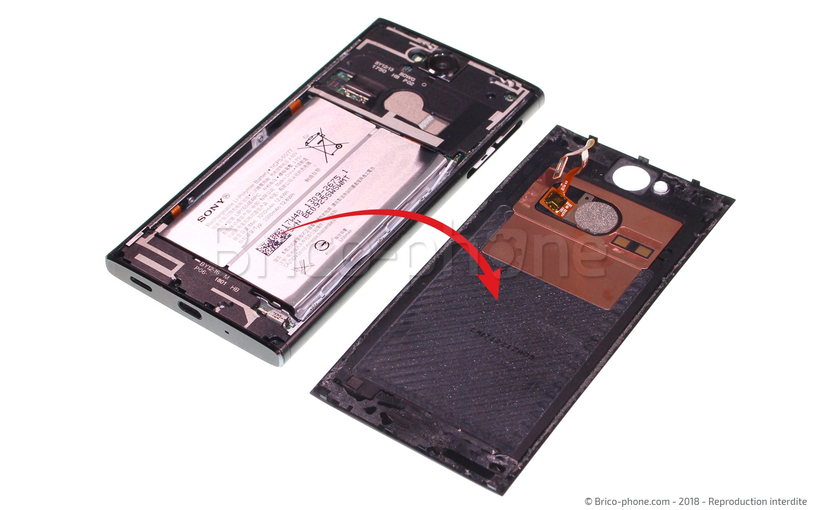 Changement du haut-parleur externe sur Xperia XA2 - XA2 Dual photo 4