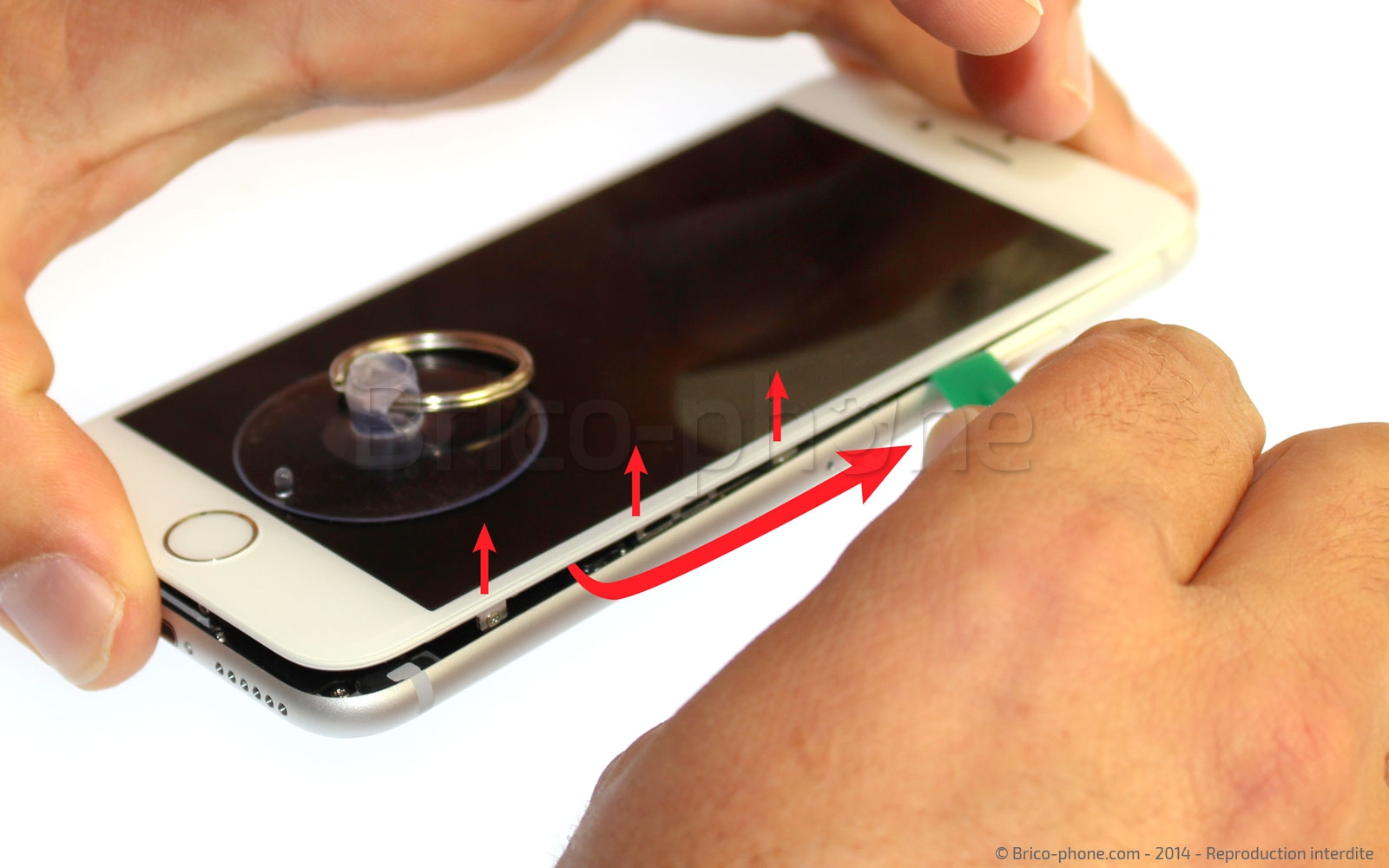 Changement d'antenne réseau (WiFi-GPS-Bluetooth) sur iPhone 6 photo 2