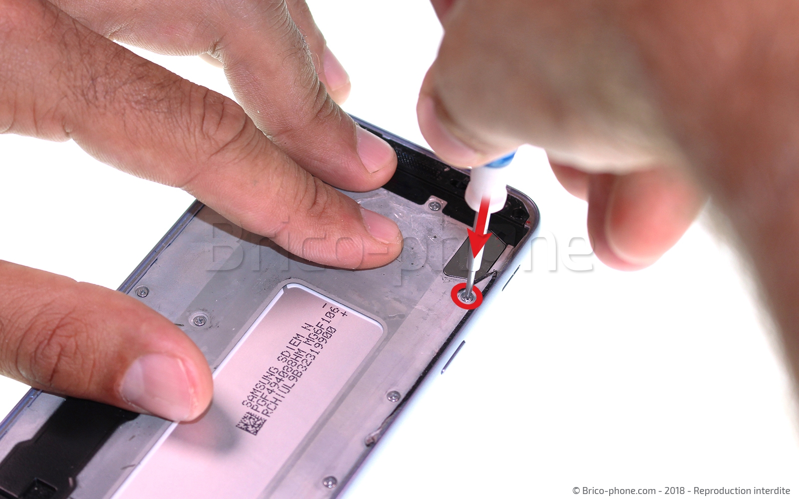 Démontage complet sur Galaxy J6 photo 2