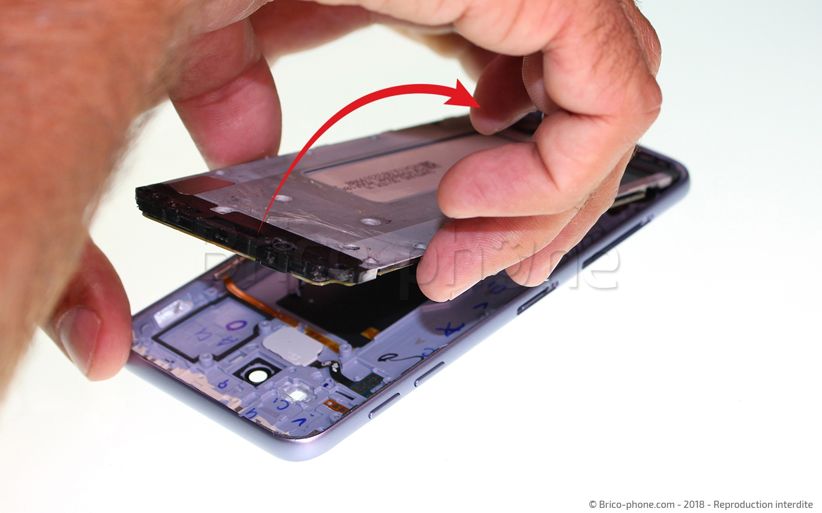 Démontage complet sur Galaxy J6 photo 3