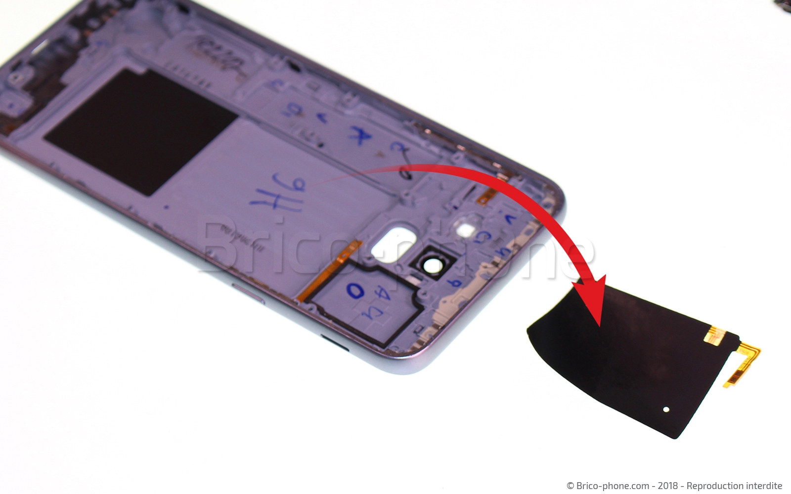 Démontage complet sur Galaxy J6 photo 4