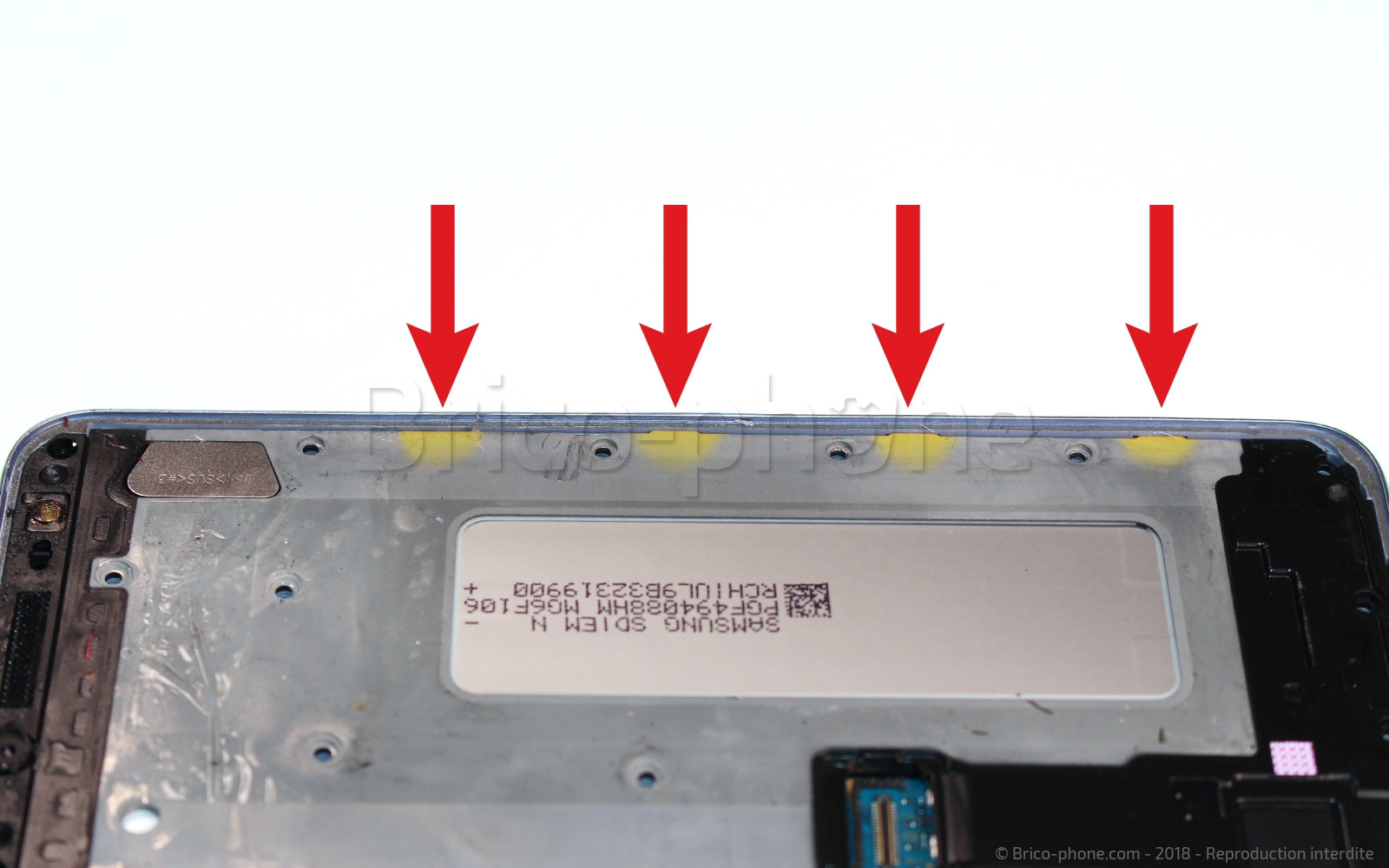 Changement de caméra avant sur Galaxy J6 photo 1