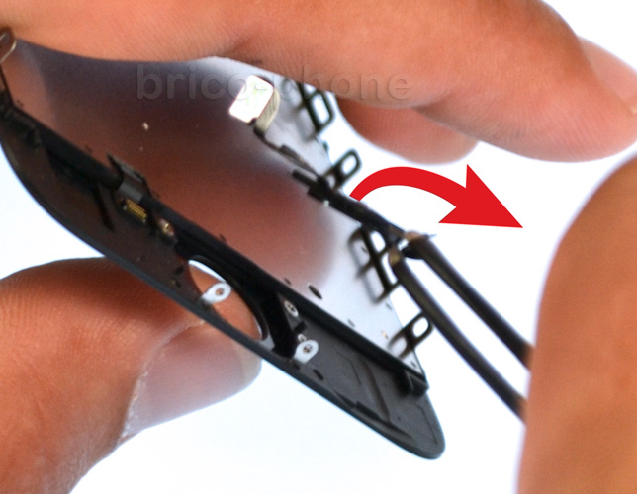 Changement d'écran complet pré-monté (châssis+vitre+LCD) sur iPhone 6S photo 4