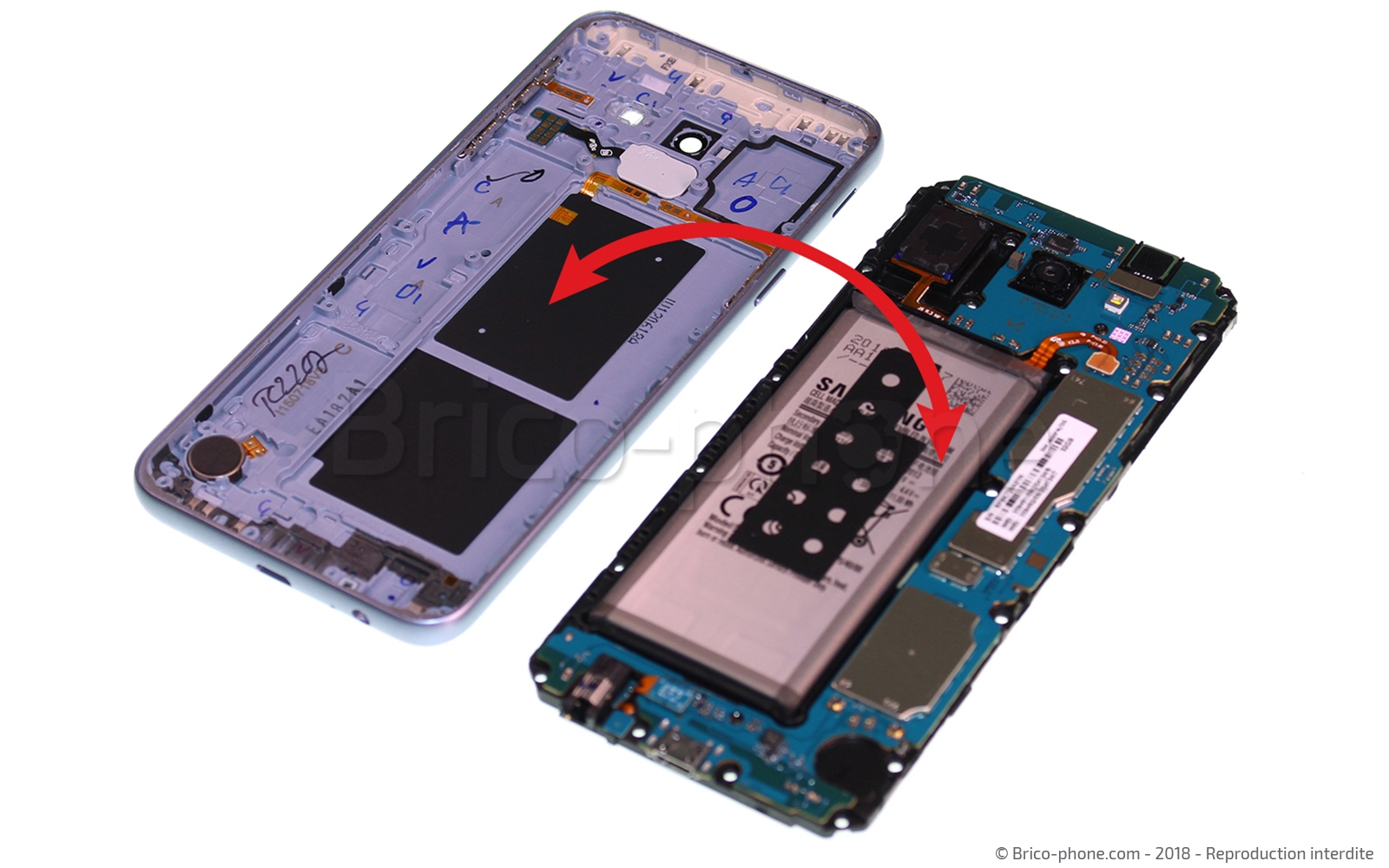 Changement de prise audio jack sur Galaxy J6 photo 4