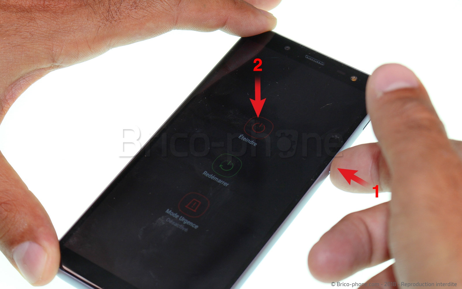 Changement de caméra arrière  sur Galaxy J6 photo 1