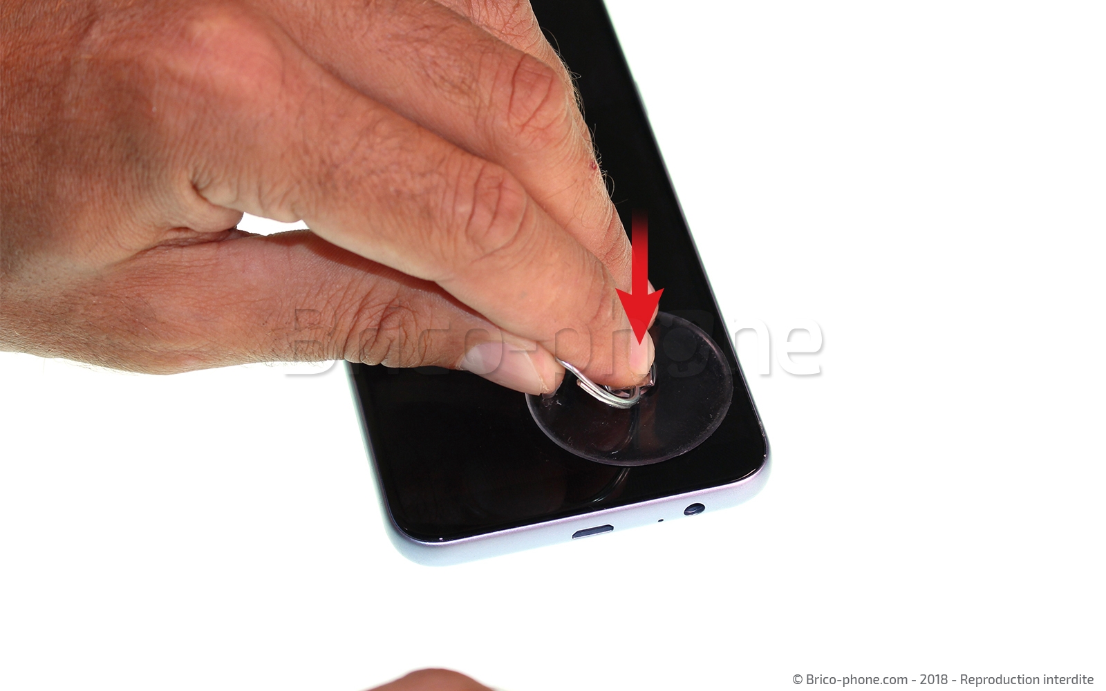 Changement de lecteur d'empreintes digitales sur Galaxy J6 photo 2