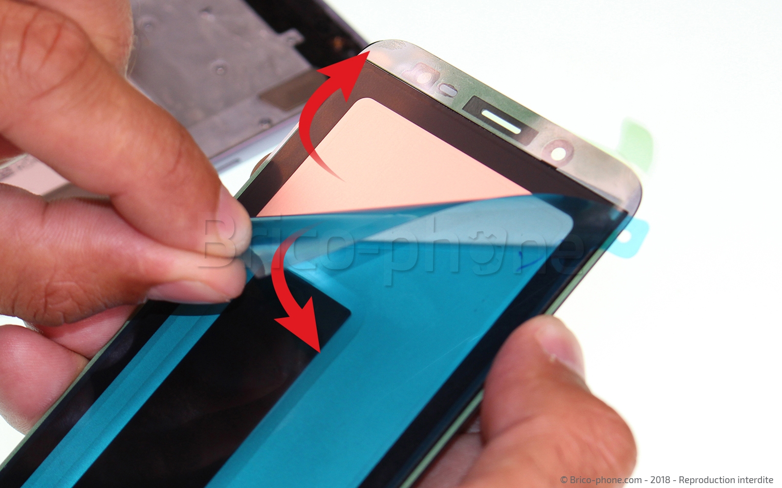 Changement de lecteur d'empreintes digitales sur Galaxy J6 photo 2