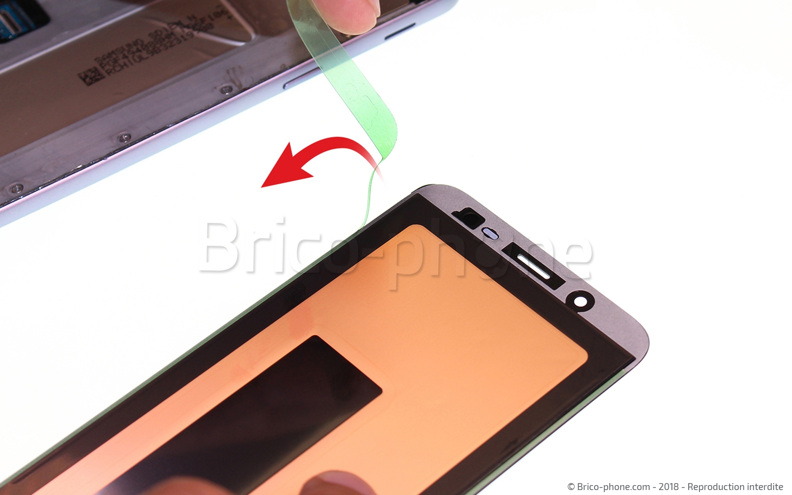 Changement de lecteur d'empreintes digitales sur Galaxy J6 photo 3