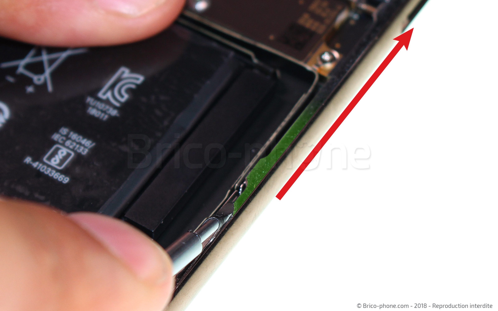 Changement de batterie sur iPhone XS Max photo 1