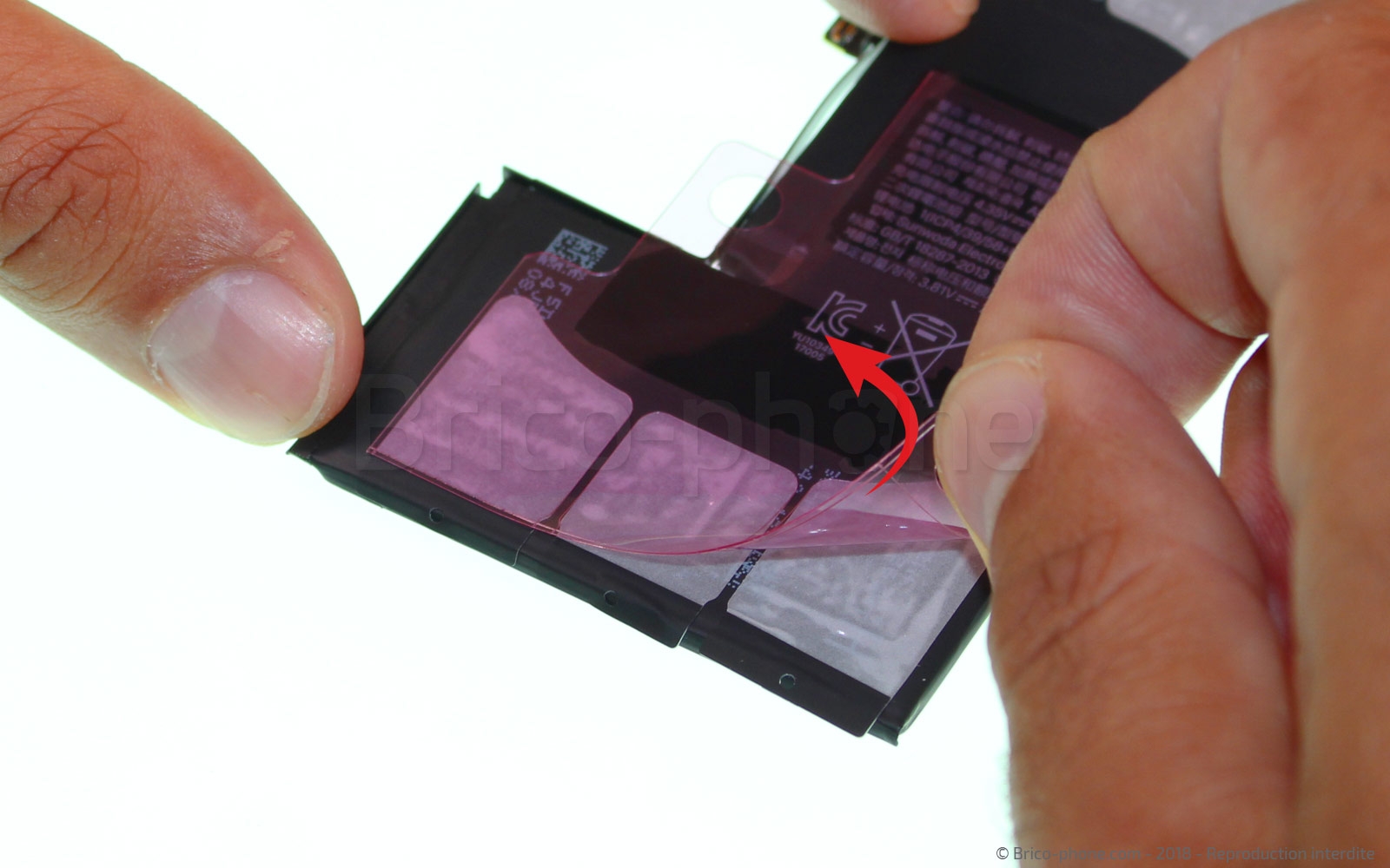 Changement de batterie sur iPhone XS Max photo 3