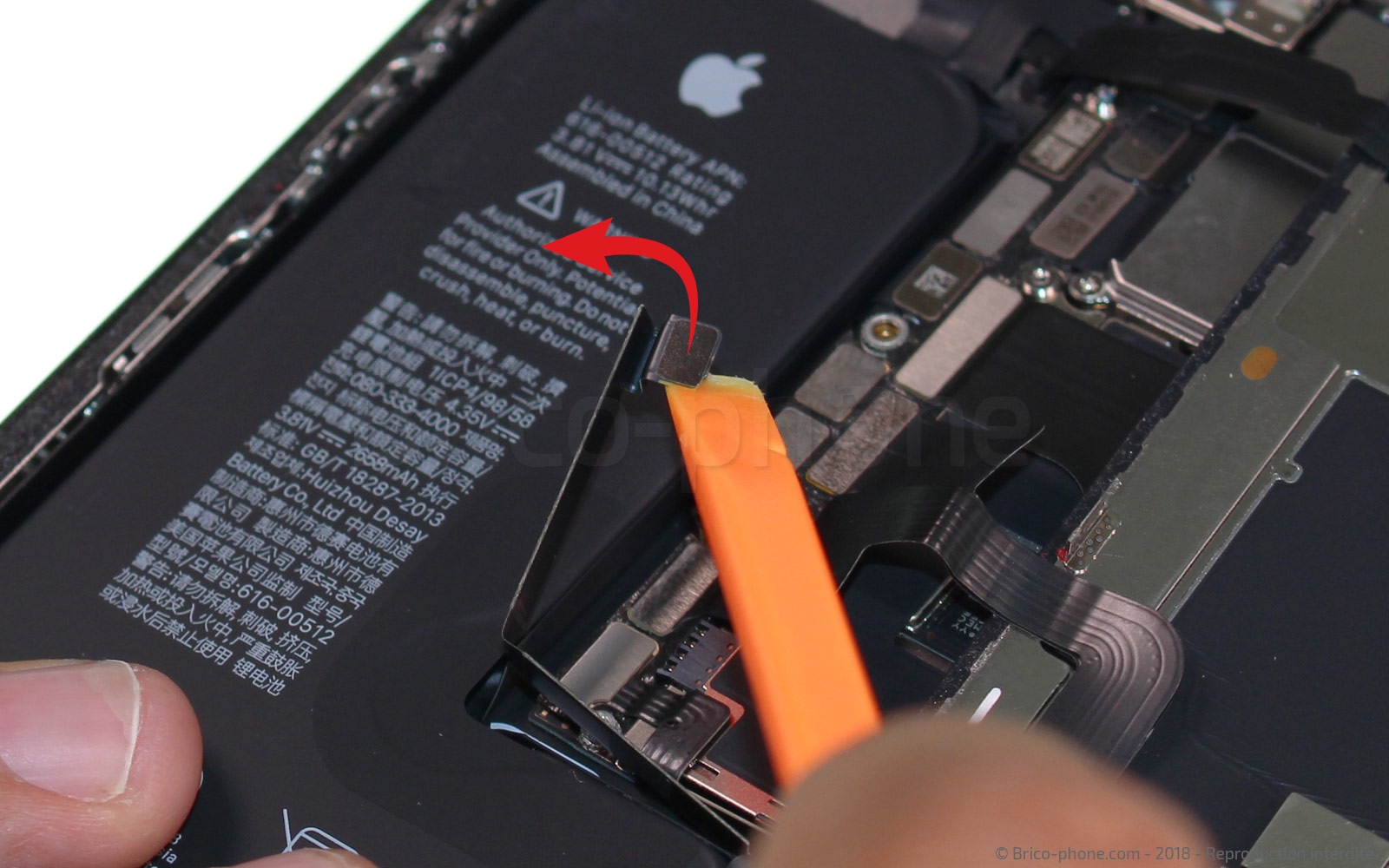 Changement de double caméra arrière sur iPhone XS photo 2