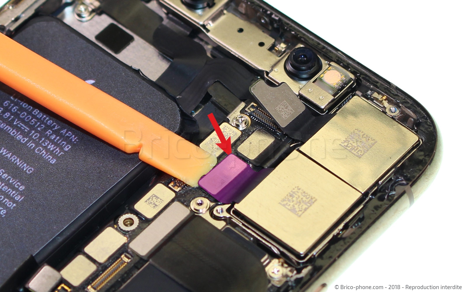 Changement de double caméra arrière sur iPhone XS photo 2