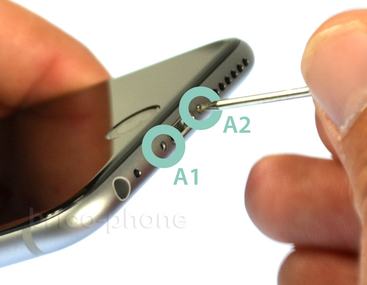 Changement d'écran (vitre+LCD) sans éléments prémontés sur iPhone 6S photo 1