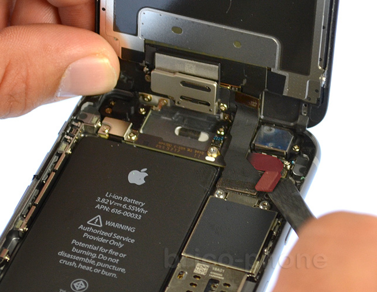 Changement d'écran (vitre+LCD) sans éléments prémontés sur iPhone 6S photo 1