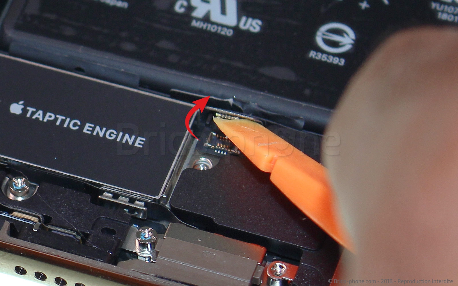 Changement du haut-parleur externe sur iPhone XS Max photo 3