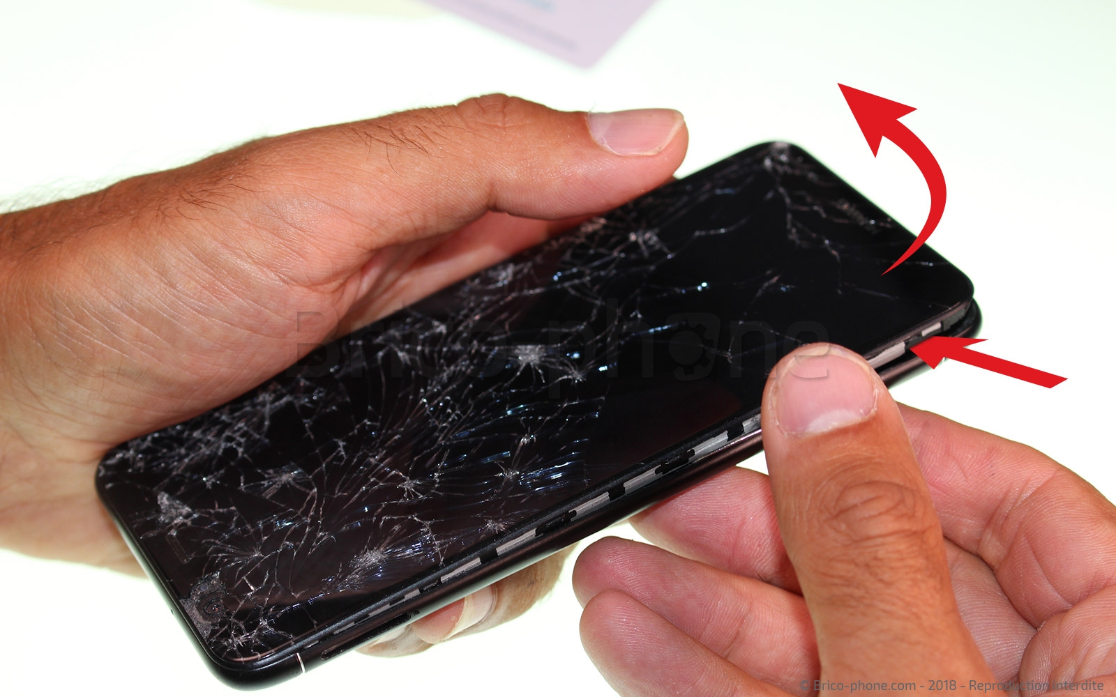 Changement d'écran (vitre+LCD) sur P Smart 2018 photo 1